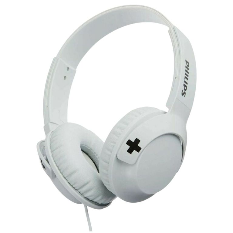 SHL3075 Supraurales Bass Audífono con Micrófono - Blanco