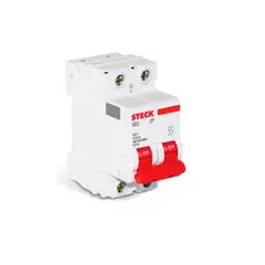 STECK - INTERRUPTOR TERMOMAGNETICO 2P 10A 10KA 415V