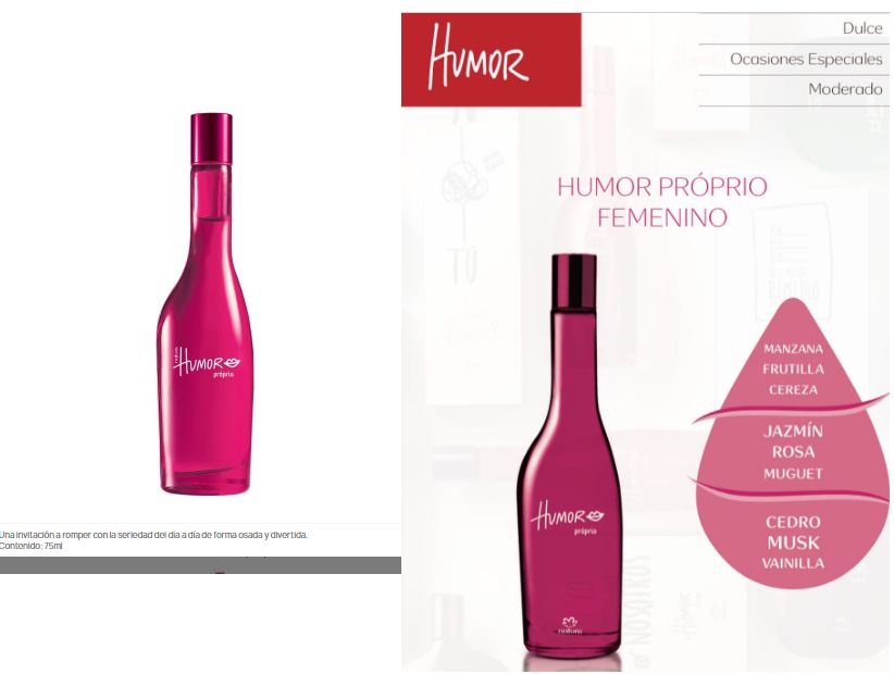 Perfume Humor Proprio Femenino -75 ml