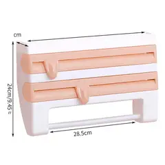 GENERICO - Dispensador Organizador de papel toalla aluminio film