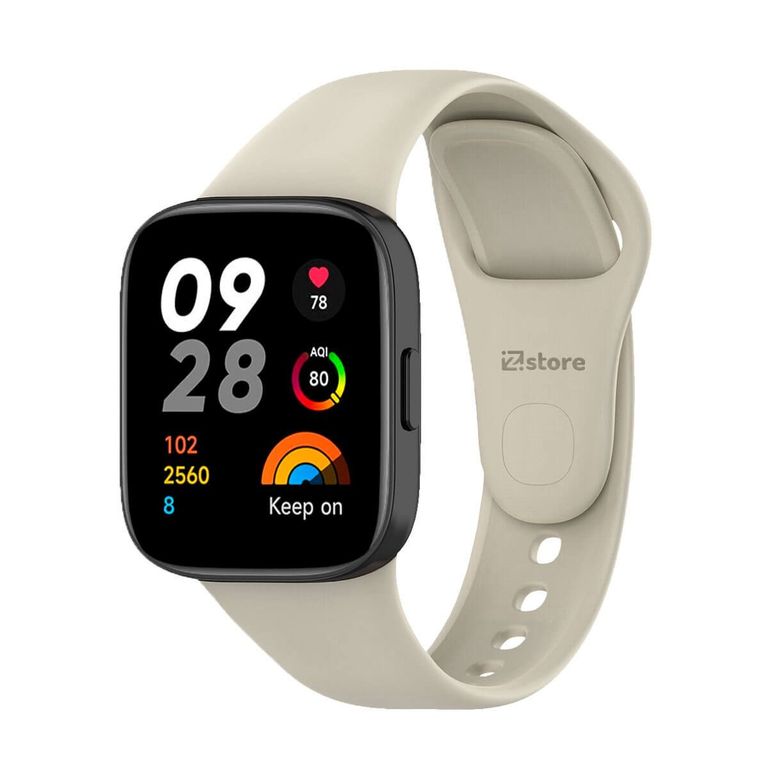 Correa Compatible con Redmi Watch 3 Crema
