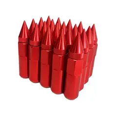 GENERICO - Seguro de Tuerca Tunnig 12×15mm Rojo