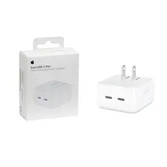 APPLE - Adaptador de Carga Tipo C con 2 Puertos