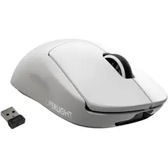 LOGITECH - G PRO X SUPERLIGHT Mouse Inalámbrico de Gaming - Blanco