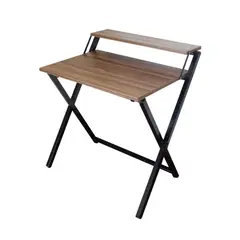 GENERICO - Escritorio Plegable para Laptops 80cm color Nogal