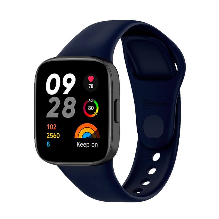 Correa Compatible con Redmi Watch 3 Azul Oscuro