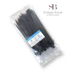 GENERICO - 2 Packs x 100 unds de Precinto de Seguridad 150 x 2.5 mm