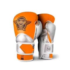 RUNNING SPORT PERU - Guantes de Box Champions para Niños de 5 a 10 Años Naranja