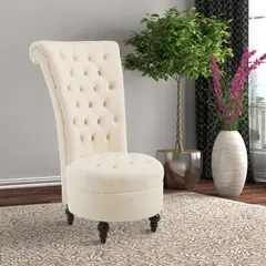 HOME PREMIUM - SILLON REY CREMA