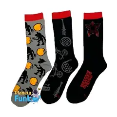 LOUNGEFLY - 3 Medias edición limitada Stranger Things