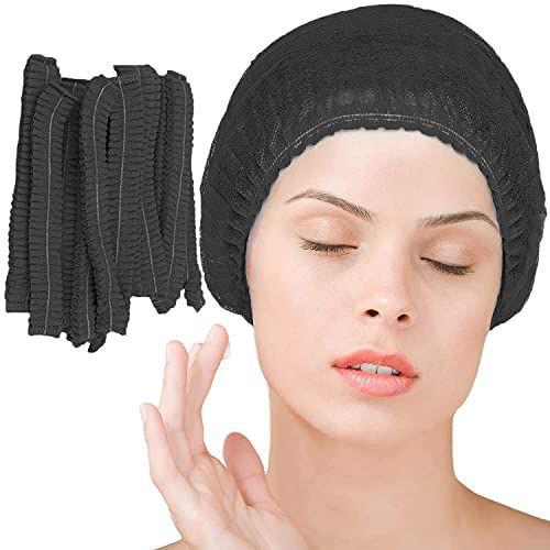 Tocas COFIA Cubre Cabeza NEGRO - Caja x 100 unidades