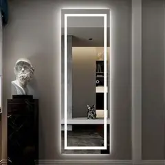 GENERICO - Espejo led cuerpo entero 150x060m encendido táctil