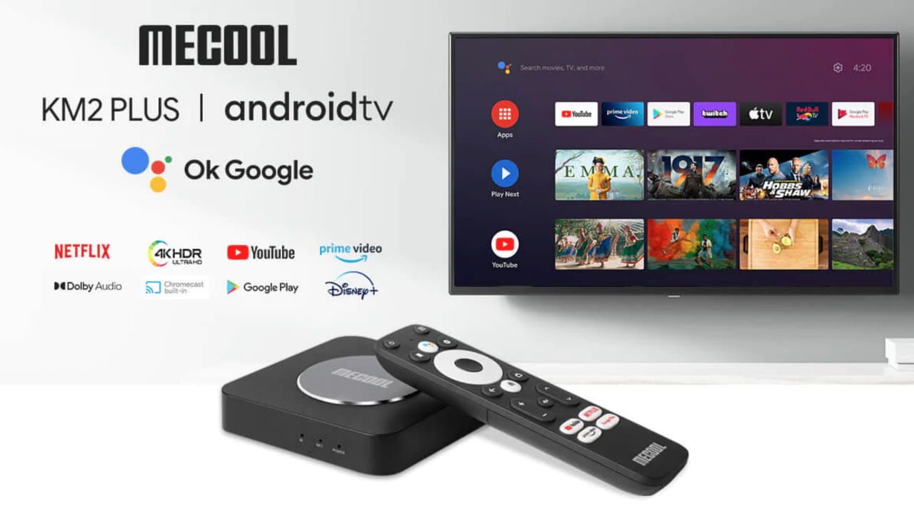 Km2 Plus Tv Box con Android Google Certificado 16GB