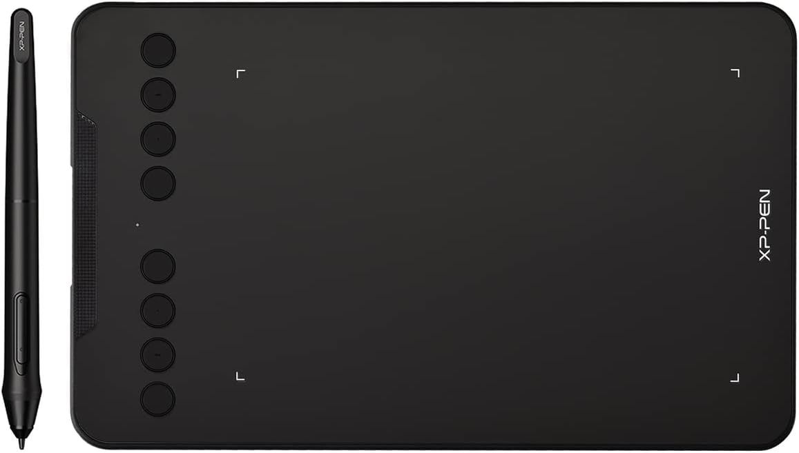 Tableta Grafica Deco mini7 7 x 4.37 pulgadas 8192 niveles negro