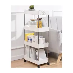 GENERICO - CARRITO ORGANIZADOR DE 4 NIVELES MULTIUSOS
