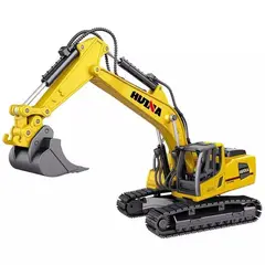 HUINA - Miniatura Excavadora 1810 a Escala 1:60