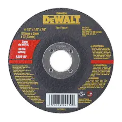 DEWALT - Disco De Corte Para Metal 4 1/2 X1/8 Dw44530