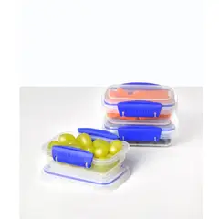 SISTEMA - Kit de 3 Recipientes para Alimentos 200ml 2159681
