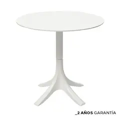 ZIYAZ - Mesa Silvana D60 Blanco H75