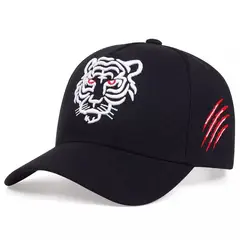 GENERICO - Gorra de Béisbol con Bordado de Tigre