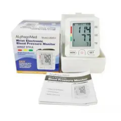 GENERICO - Monitor de presión arterial Digital de Muñeca Alphagomed