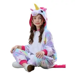 GENERICO - Pijama Unicornio Onesie Niñas Disfraz - Talla desde 4 hasta M