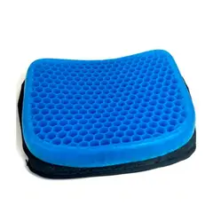 GENERICO - Asiento Gel Cojin Ortopedico Para Silla Auto Elastico Confortable