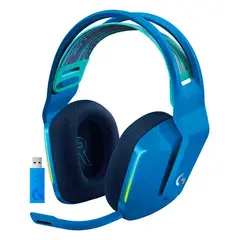 LOGITECH - Audífono G733 Inalámbrico Luz RGB Liviano 29 H. Batería Azul