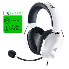 RAZER - Audífono BLACKSHARK V2 X Audio 7.1 Blanco