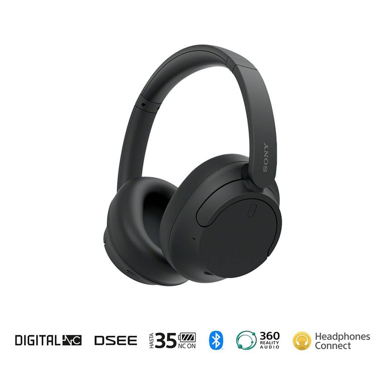 Audifonos Bluetooth Wh-CH720 5.2 Noise cancelling 35hrs Negro