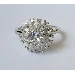 GENERICO - ANILLO SOL CON DIJE GIRATORIO