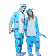 GENERICO - Pijama Sullivan Onesie Adultos Disfraz Sullivan Unisex