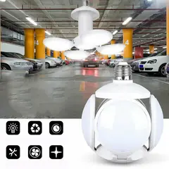 GENERICO - Lampara LED Plegable de Techo Bombillo de 40Watts Luz Blanca