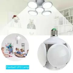 GENERICO - Luz Blanca LED Lampara Bombillo de 40Watts Plegable de Techo