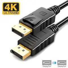 NETCOM - Cable Displayport a Displayport PVC Macho 3 Metros 4k DP a DP