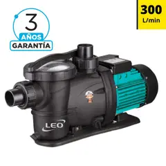 LEO - BOMBA PARA PISCINA RESISTENTE A QUIMICOS 1.0 HP-220V-300L/MIN.