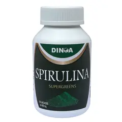 DINOA - Spirulina Cápsulas x 100 - Proteínas -nutrición- defensa