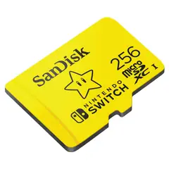 SANDISK - Memoria MicroSDXC 256GB UHS-I Nintendo - SDSQXAO