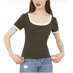 BLWOENS - Camiseta de manga corta casual para mujeres