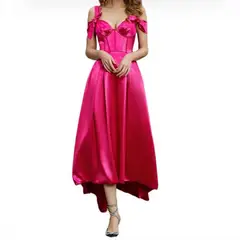 BLWOENS - Vestido de fiesta elegante para mujer