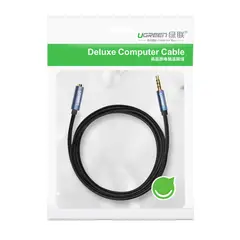 UGREEN - Cable Extension 2m Audio Jack 35mm Trrs Auriculares Estereo PC