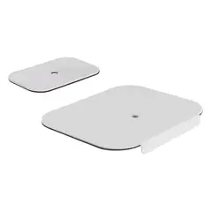 GENERICO - MONTECH - Placa de Refuerzo para Rack de Monitor Mesa Frágil Blanco