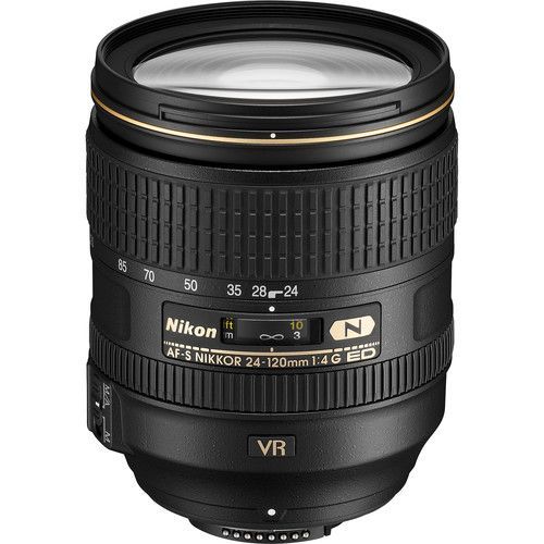 AF-S 24-120mm F4 ED VR - Objetivo para