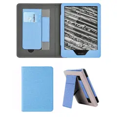GENERICO - Estuche Kindle Paperwhite 2021 6.8” con Soporte y Correa Celeste