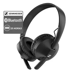 SENNHEISER - Audífono Bluetooth HD 250 C/ Micrófono 25H - Negro
