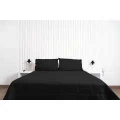 COBITEX HOME - Plumón negro hipoalergénico 1.5 plz cobitex 100% algodón