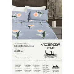 VENECIA - Set de SABANAS + Fundas - EUROPEO 2 Pz 100% Calidad