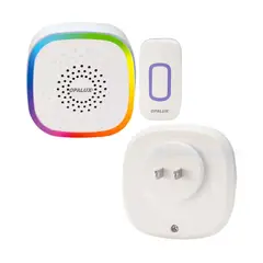 OPALUX - Timbre Inalámbrico Portátil 220V 60 Melodías OP-3895