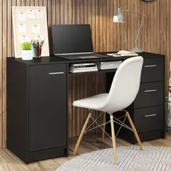 MADESA - Escritorio de Oficina Alaska 1 Puerta 3 Cajones