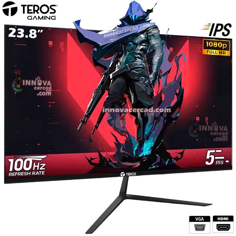 Monitor Gaming 24 IPS Full HD 1920 x 1280 100HZ 5MS HDMI VGA